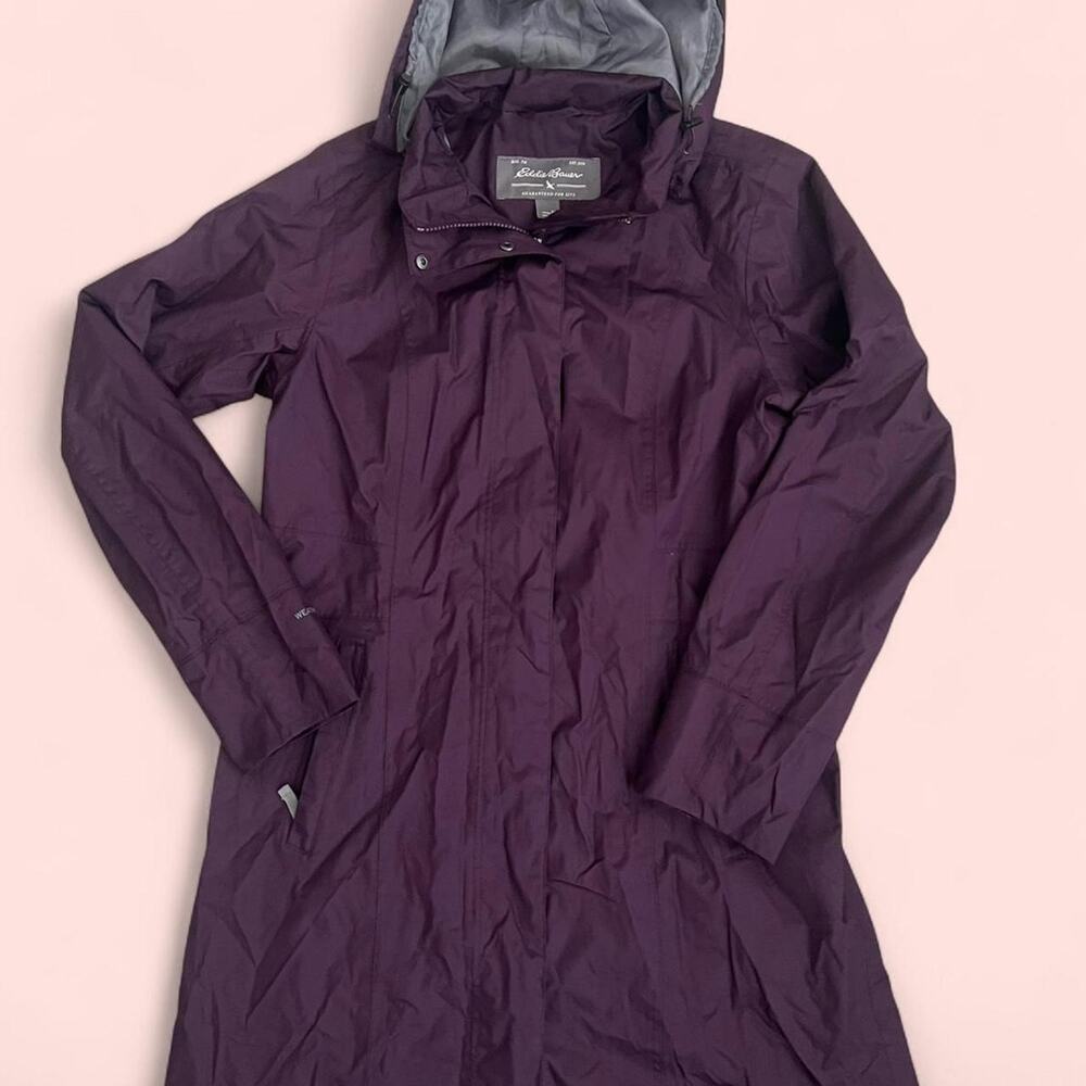 Eddie bauer purple waterproof windbreaker